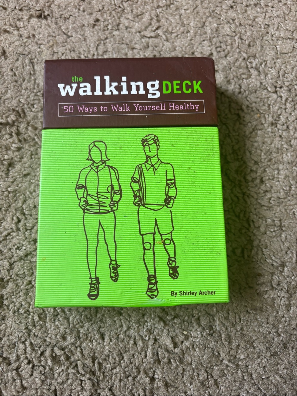 The Walking Deck: 50 Ways to Walk Yourself Healthy - Green Deck